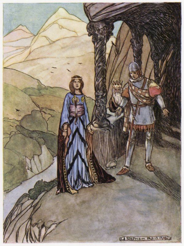 Illustration pour Siegfried le tueur de dragon - Stephen Reid
