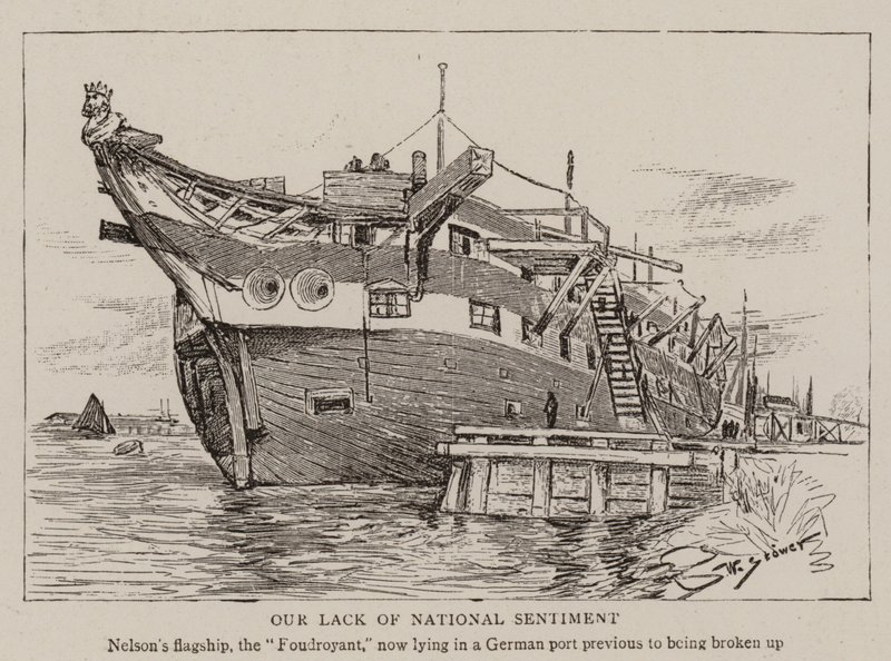Le Vaisseau Amiral de Nelson Le Foudroyant - Stoewer Willy