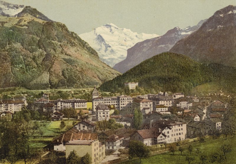 Berner Oberland : Interlaken, Vue d