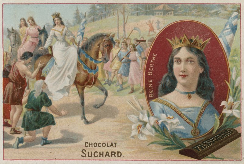 Berthe de Souabe, reine consort de Rodolphe II de Bourgogne - Swiss School