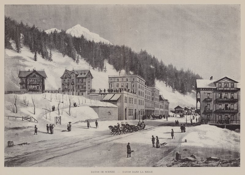 Davos dans la Neige - Swiss School