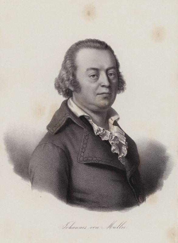 Johannes von Muller, historien suisse - Swiss School