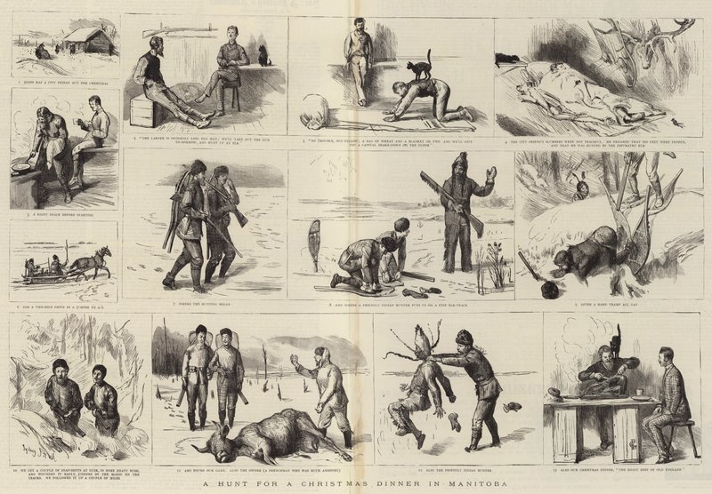 Chasse pour un dîner de Noël au Manitoba - Sydney Prior Hall
