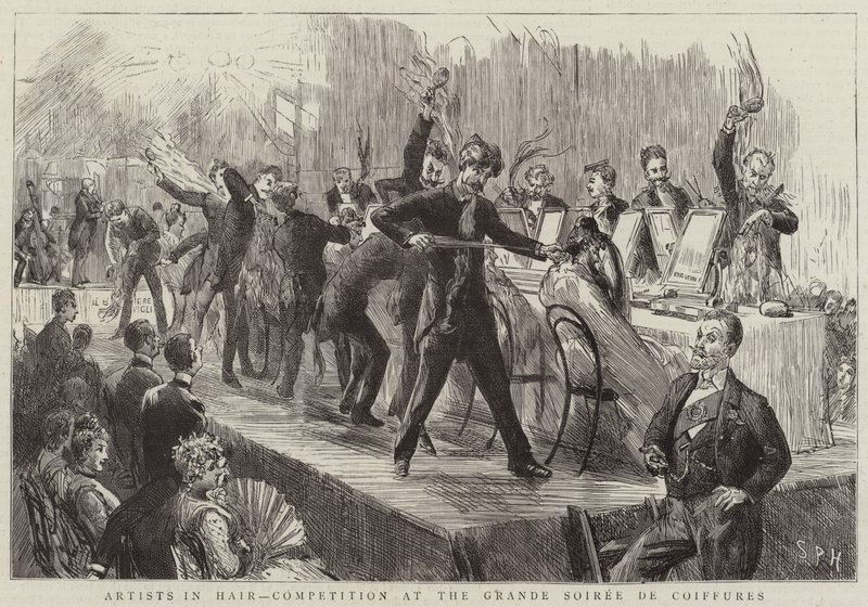 Concours de coiffure à la Grande Soirée de Coiffures - Sydney Prior Hall