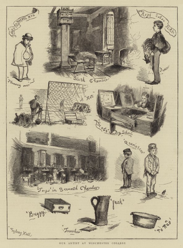Notre artiste au Winchester College - Sydney Prior Hall