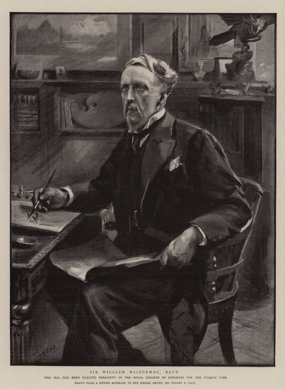 Sir William MacCormac, baronnet - Sydney Prior Hall