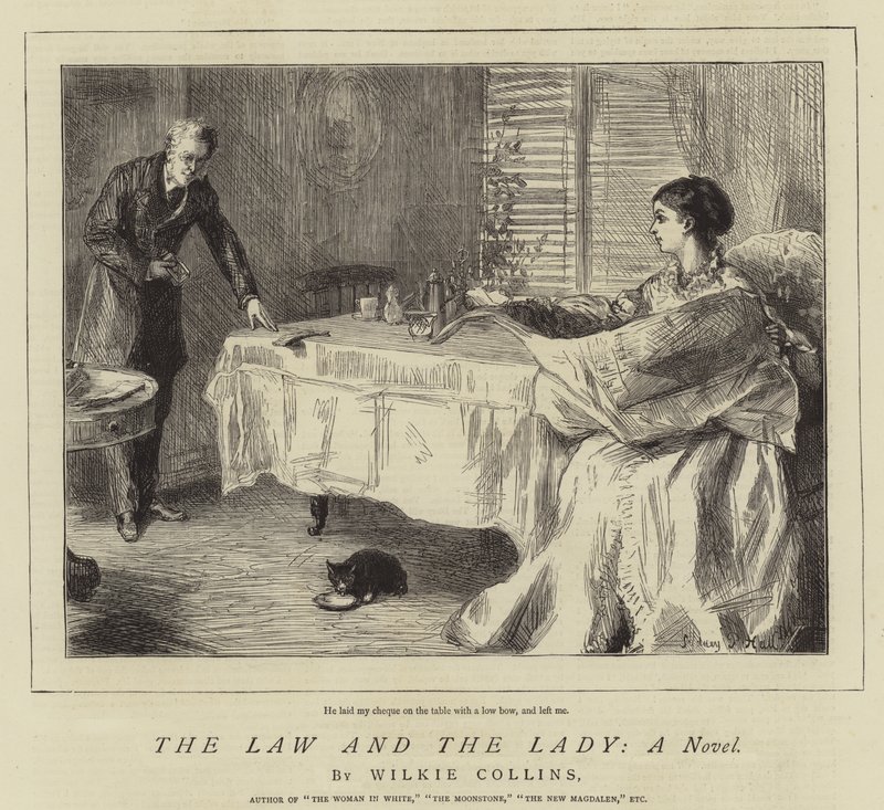 La loi et la dame, un roman - Sydney Prior Hall