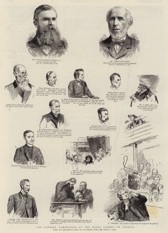 La Commission Parnell aux Royal Courts of Justice - Sydney Prior Hall