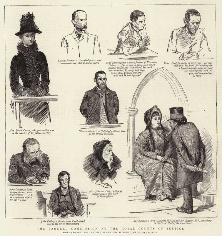 La Commission Parnell aux Royal Courts of Justice - Sydney Prior Hall