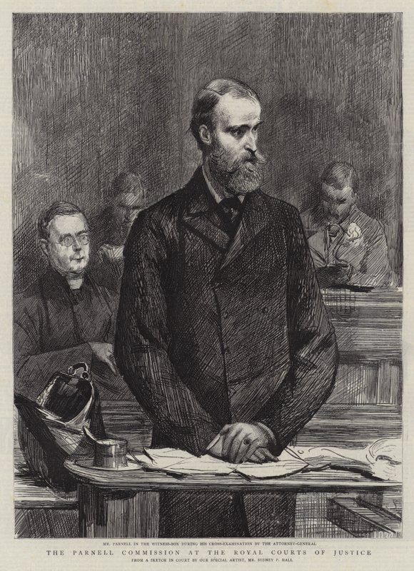 La Commission Parnell aux Royal Courts of Justice - Sydney Prior Hall