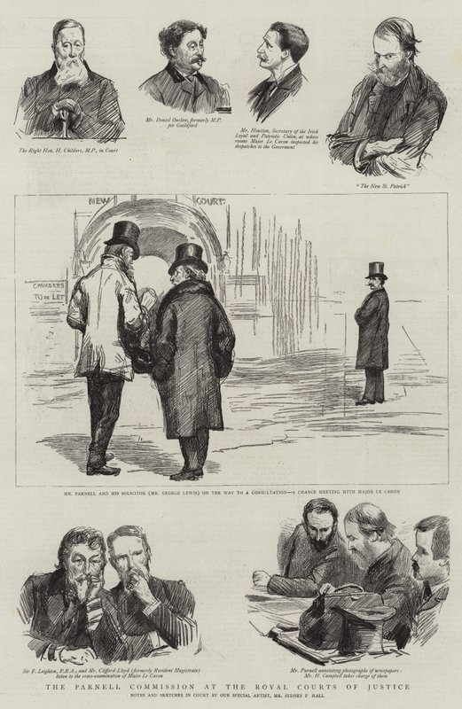 La Commission Parnell aux Cours Royales de Justice - Sydney Prior Hall
