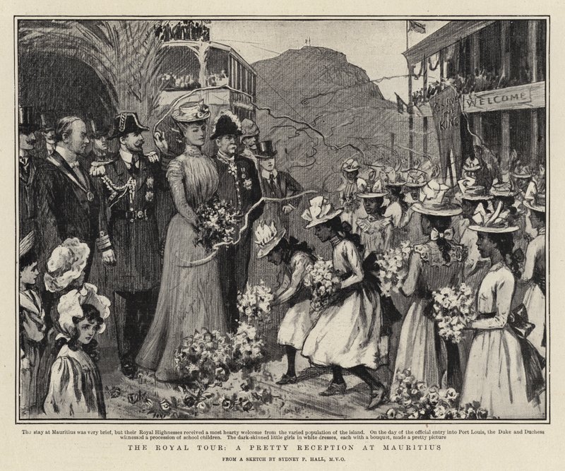 La tournée royale, une jolie réception à Maurice - Sydney Prior Hall