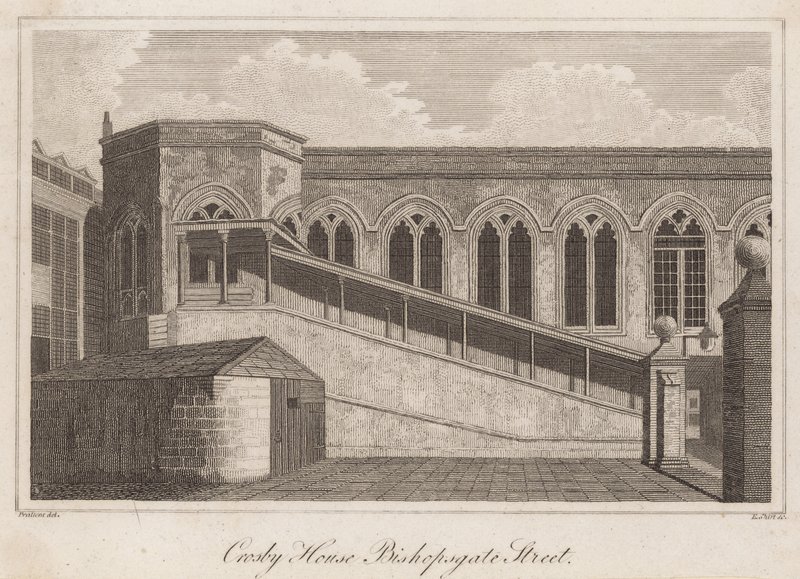 Crosby Hall, Bishopsgate Street, Londres - T. Prattent