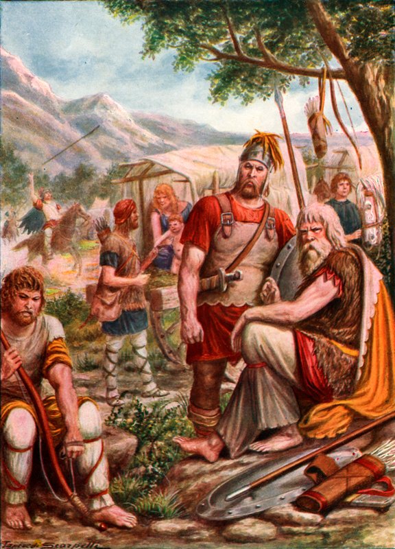 Camp des Ostrogoths - Tancredi Scarpelli