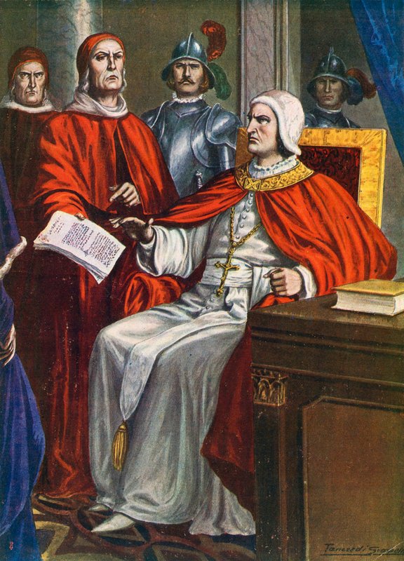 Le pape Clément VI charge l