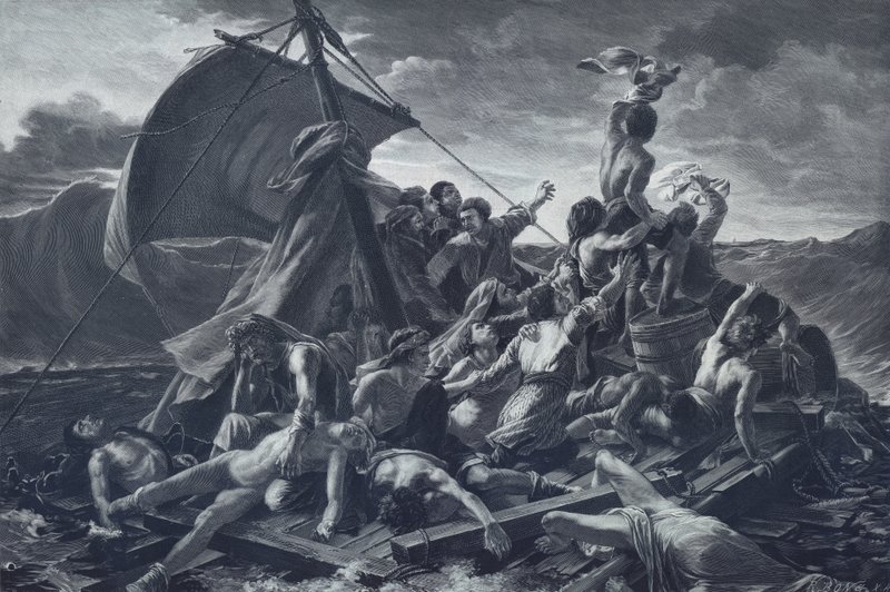 Le Radeau de la Méduse - Theodore (after) Gericault