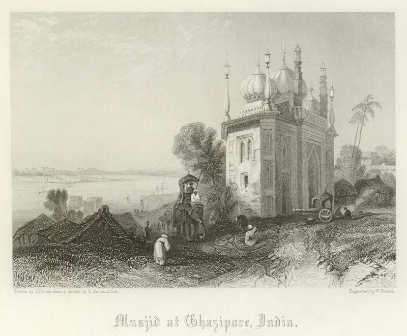 Mosquée à Ghazipore, Inde - Thomas Colman Dibdin