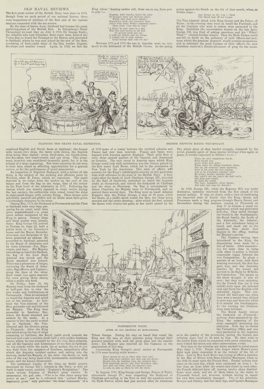 Anciennes revues navales - Thomas Rowlandson
