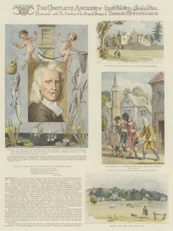 Le Pêcheur complet, par Izaak Walton et Charles Cotton - Thomas Stothard