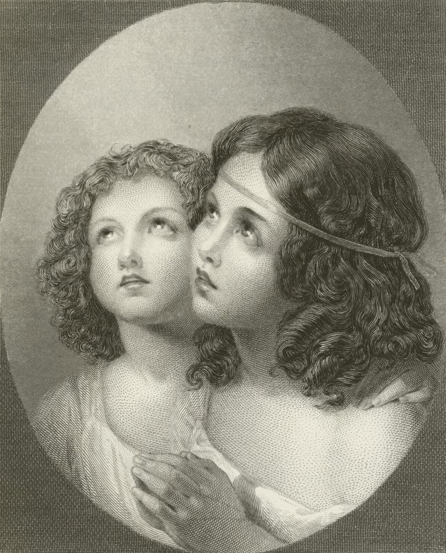 Enfants reconnaissants - Thomas Uwins