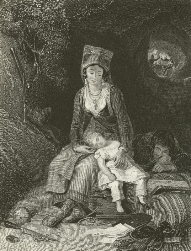 La caverne des brigands - Thomas Uwins