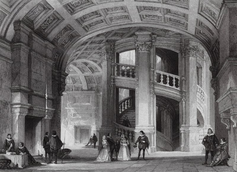 Château de Chambord, près de Blois - Thomas (after) Allom