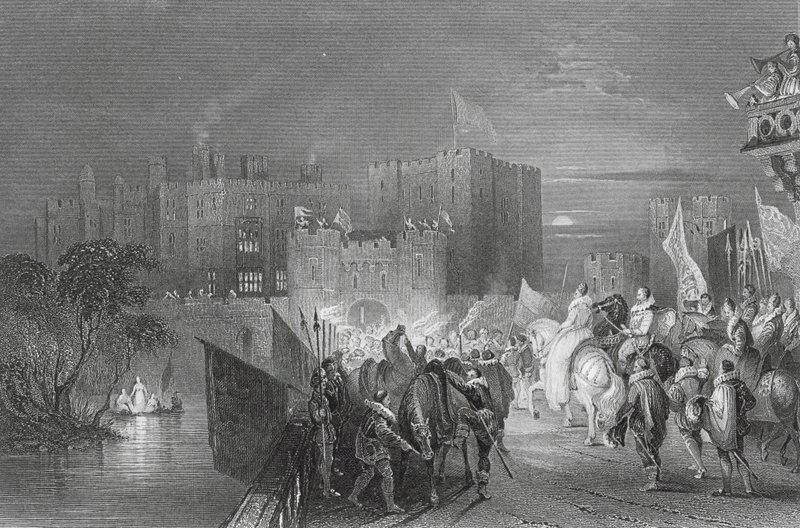 Château de Kenilworth - Thomas (after) Allom