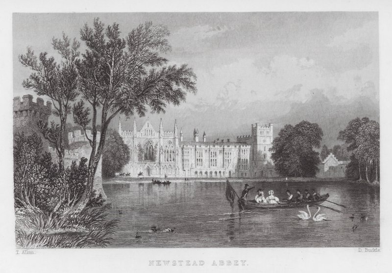 Abbaye de Newstead - Thomas (after) Allom