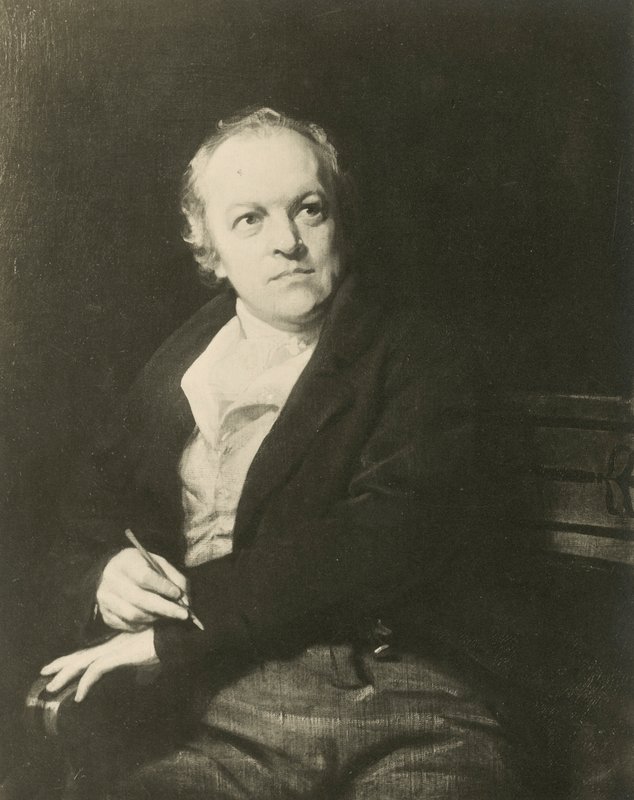 William Blake, poète et artiste anglais - Thomas (after) Phillips