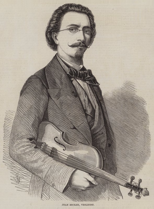 Jean Becker, violoniste - Thomas Harrington Wilson