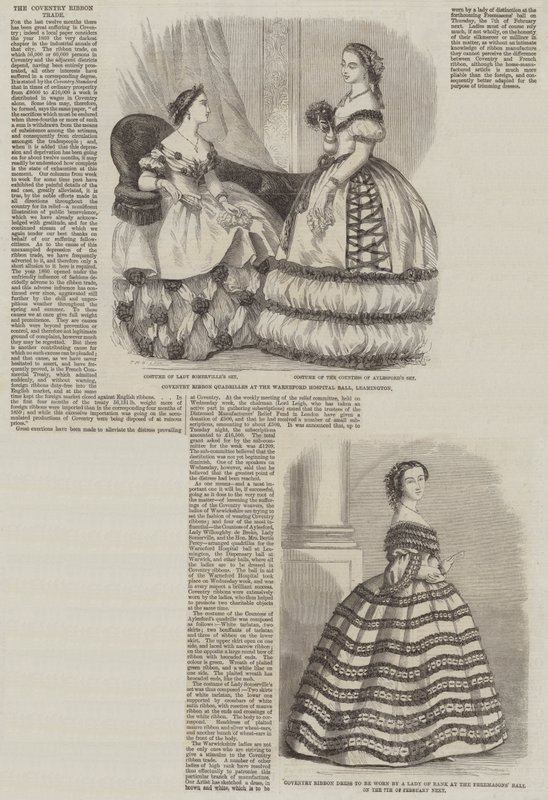 Le commerce de rubans de Coventry - Thomas Harrington Wilson