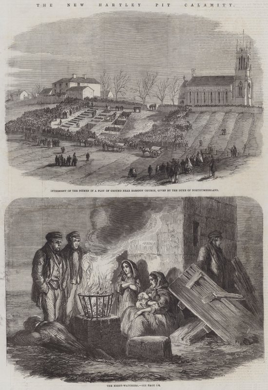 La Calamité de la Nouvelle Mine de Hartley - Thomas Harrington Wilson