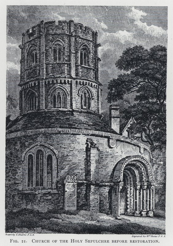 Église du Saint-Sépulcre (avant restauration) - Thomas Hearne