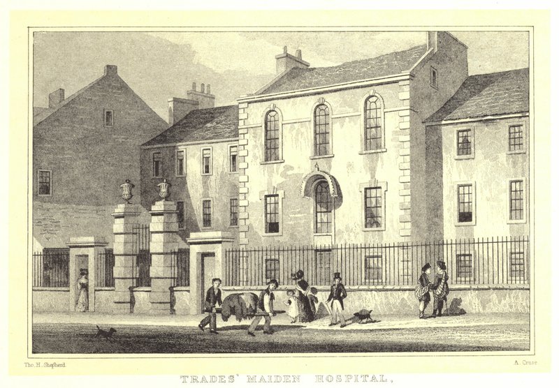 Hôpital des jeunes filles de métiers - Thomas Hosmer (after) Shepherd