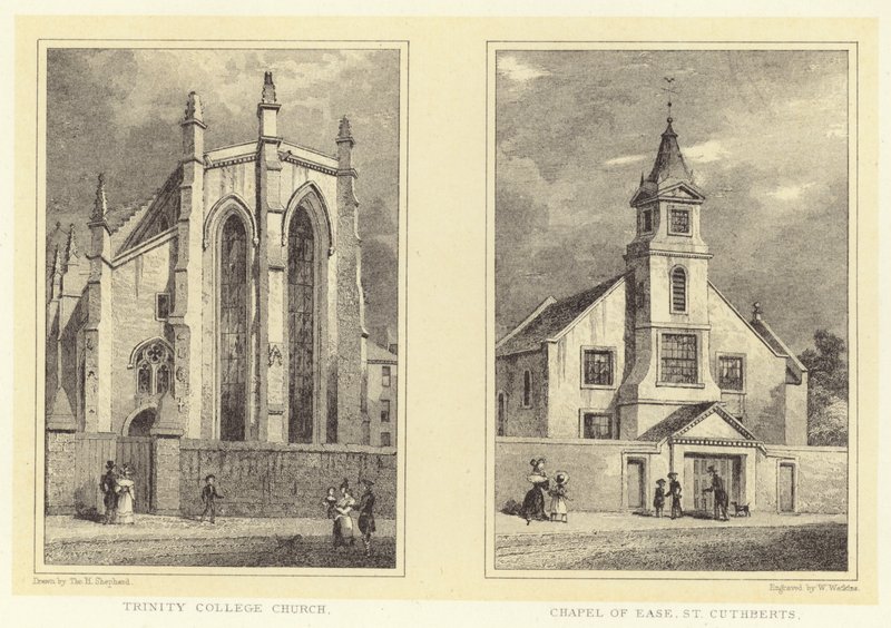 Église du Collège de la Trinité; Chapelle de Secours, Saint-Cuthberts - Thomas Hosmer (after) Shepherd