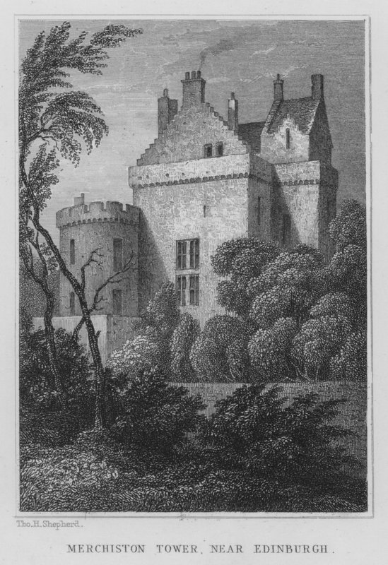 Tour de Merchiston, près d
