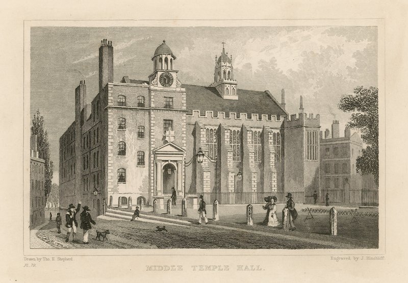 Middle Temple Hall - Thomas Hosmer Shepherd