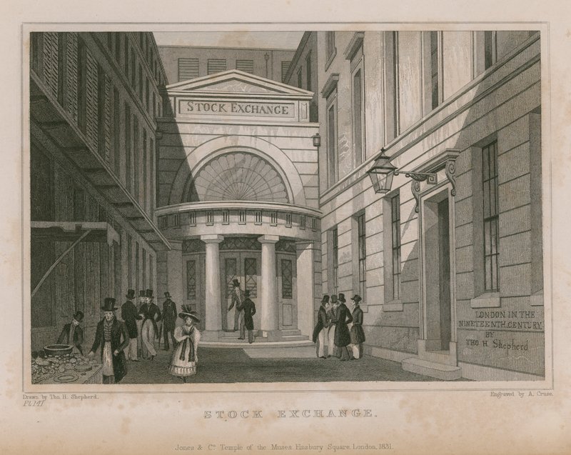 Bourse - Thomas Hosmer Shepherd