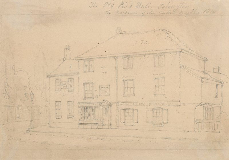 Le vieux Pied Bull Inn, Islington - Thomas Hosmer Shepherd