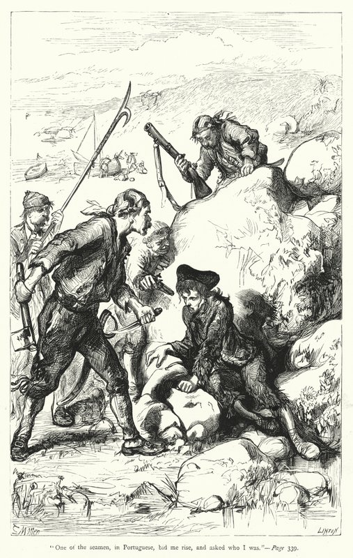 Illustration des Voyages de Gulliver par Jonathan Swift (gravure) - Thomas Morten