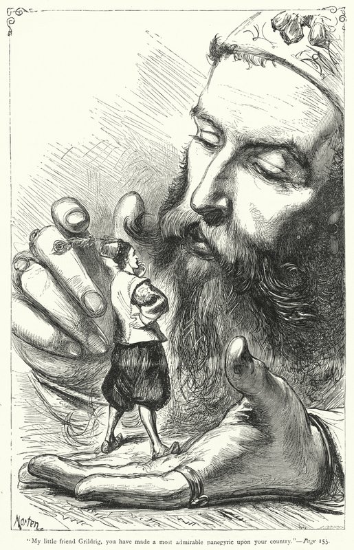 Illustration pour Les Voyages de Gulliver de Jonathan Swift - Thomas Morten