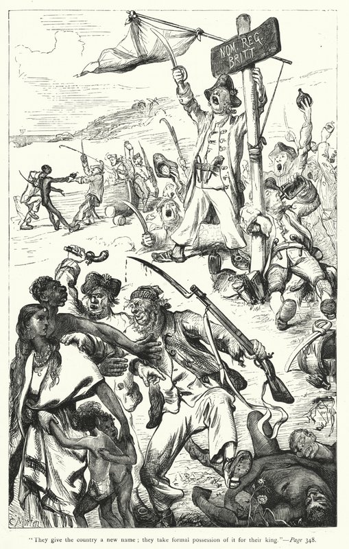 Illustration pour Les Voyages de Gulliver de Jonathan Swift - Thomas Morten