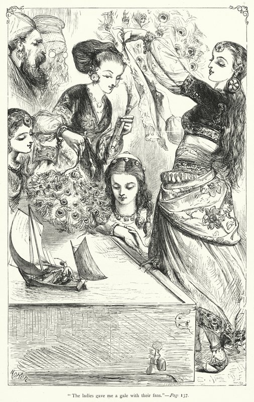 Illustration pour Les Voyages de Gulliver de Jonathan Swift - Thomas Morten