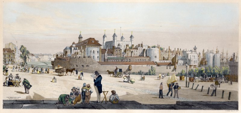 Tour de Londres et Monnaie depuis Great Tower Hill - Thomas Shotter Boys