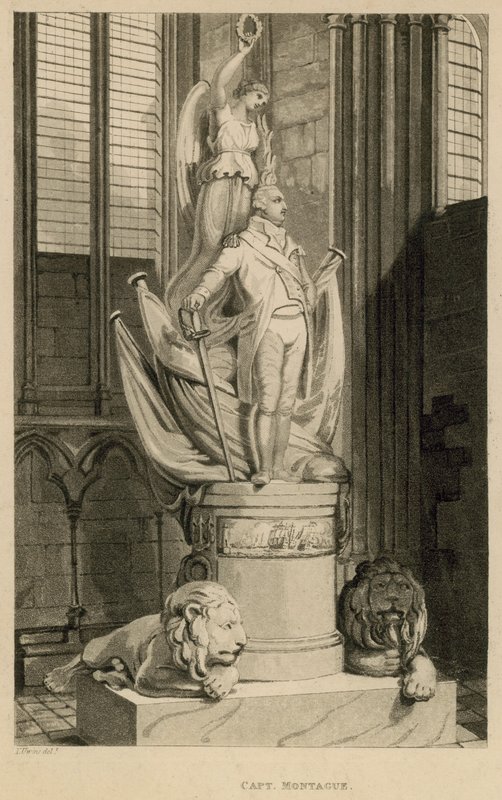 Mémorial au capitaine Montague, Abbaye de Westminster, Londres - Thomas Uwins