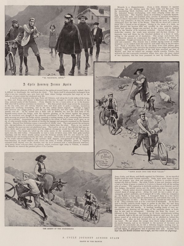 Voyage à vélo à travers l