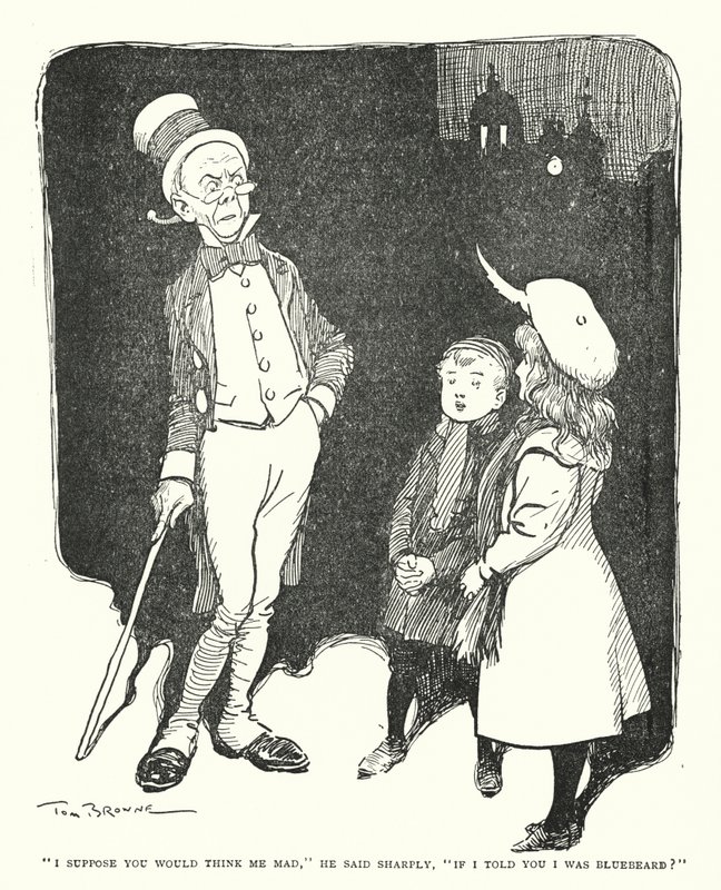 "Je suppose que vous me prendriez pour un fou," dit-il brusquement, "si je vous disais que j