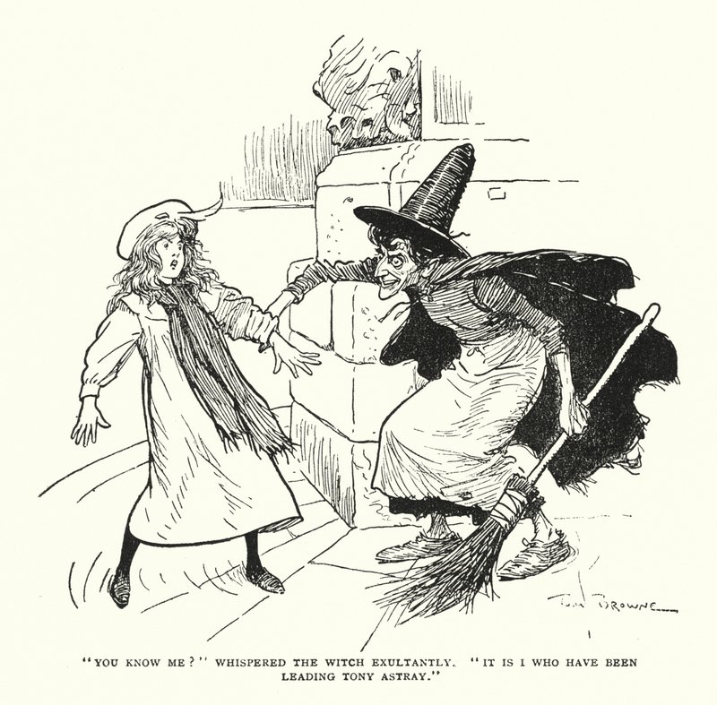 "Vous me connaissez ?" murmura la sorcière triomphalement, "C