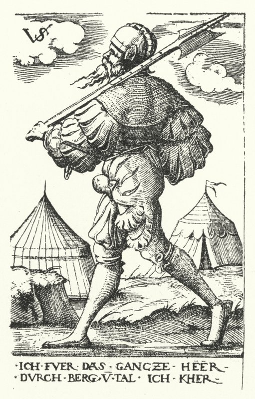 Landsknecht - Virgilius the elder Solis