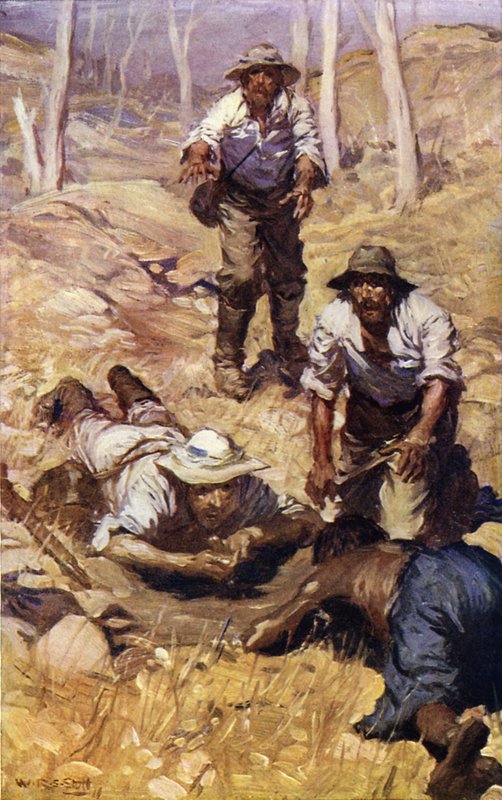 Le capitaine Grey et son groupe trouvent de l